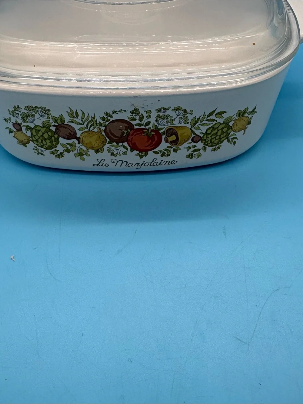 RARE Vintage Corning Ware 2 Qt La Marjolaine Spice Of Life A-2-B